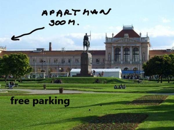 Zagreb Center Free Parking公寓 外观 照片